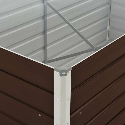 Hochbeet 160 X 80 X 77 Cm Verzinkter Stahl