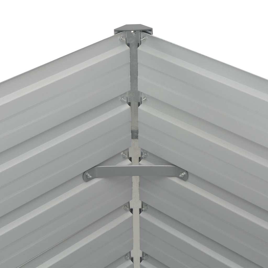 Hochbeet 160 X 80 X 77 Cm Verzinkter Stahl
