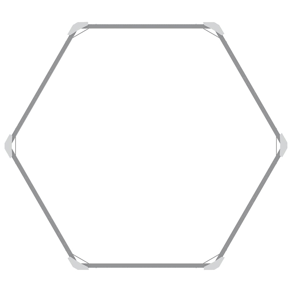Garten-Hochbeet 129 X 129 X 77 Cm Verzinkter Stahl