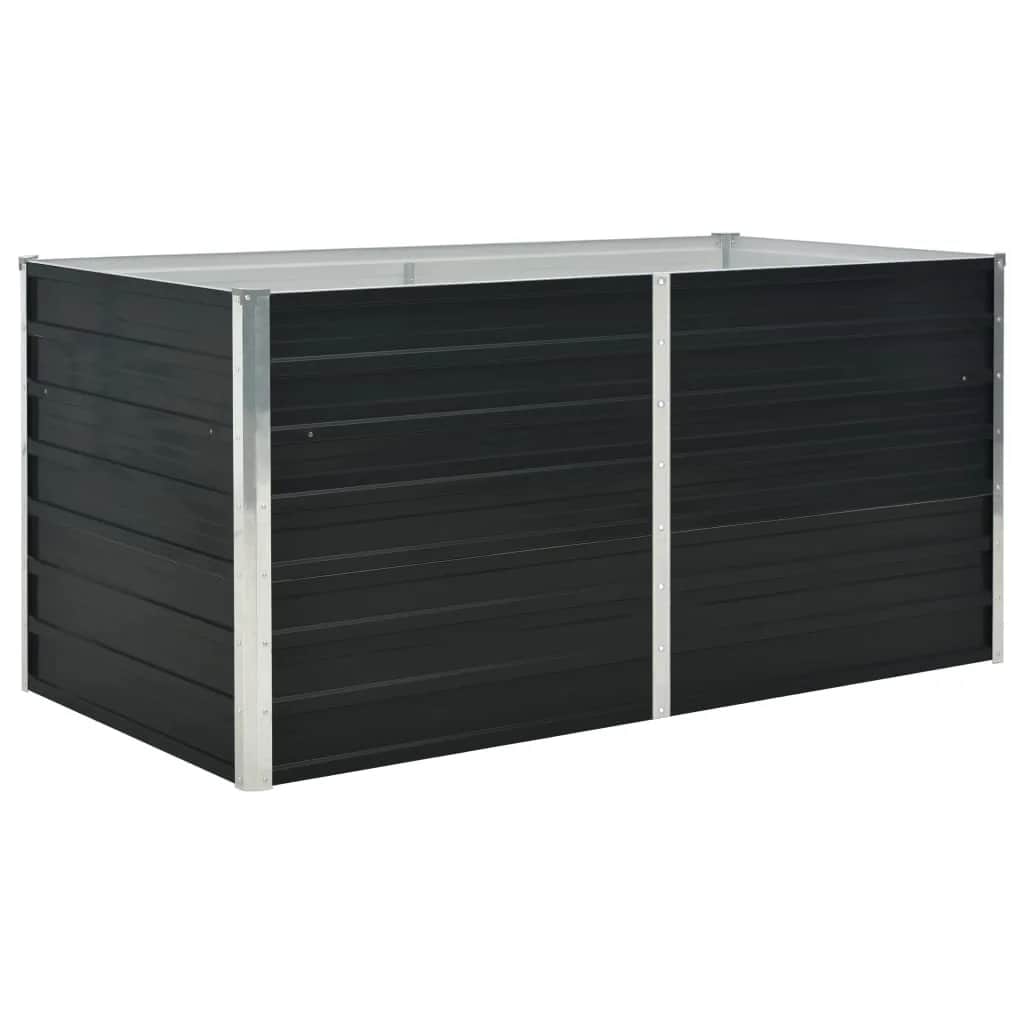 Hochbeet 160 X 80 X 77 Cm Verzinkter Stahl