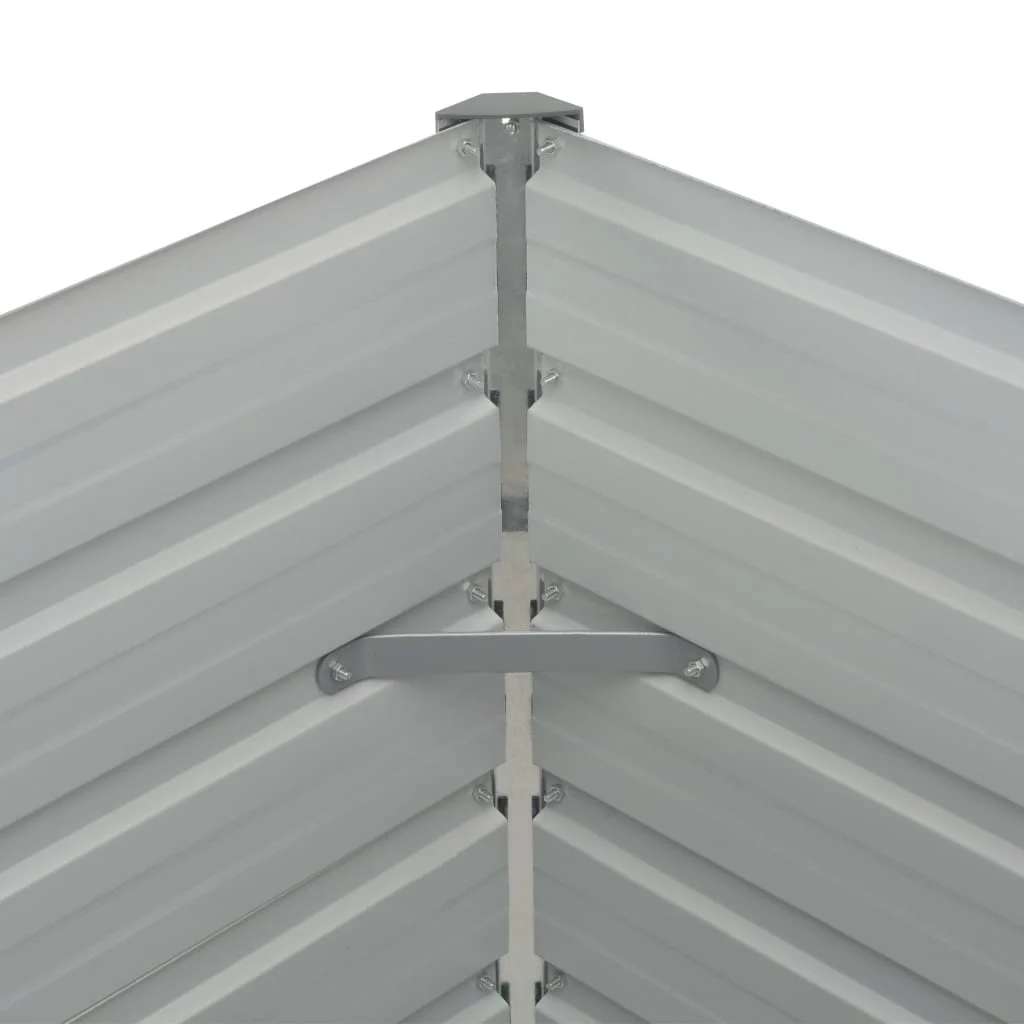 Hochbeet 160 X 80 X 77 Cm Verzinkter Stahl