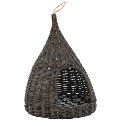 Katzenhaus Mit Kissen 40X60 Cm Naturweide Tipi