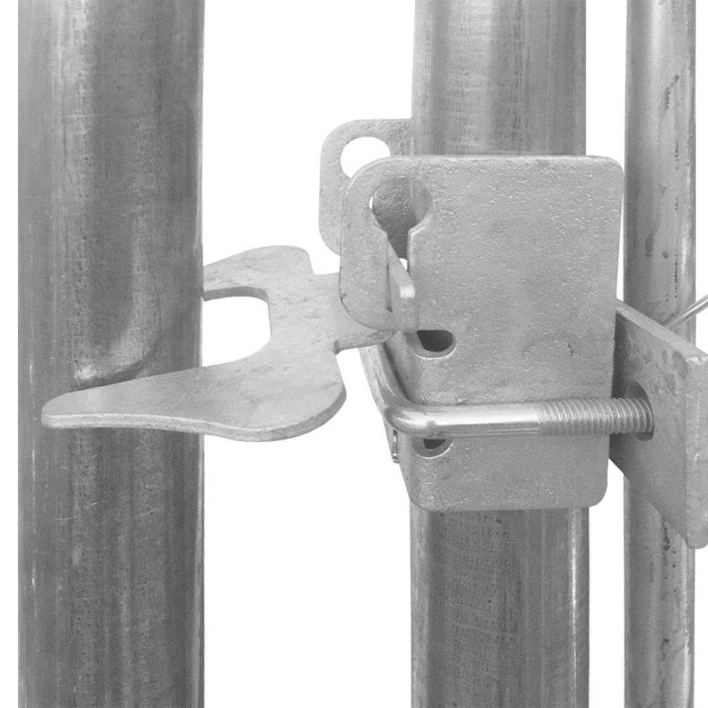 Outdoor-Hundezwinger Mit Überdachung 760X190X225 Cm