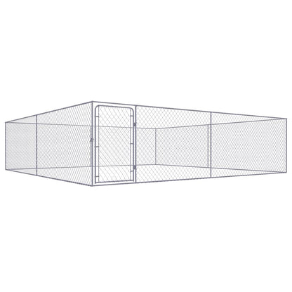 Outdoor-Hundezwinger Verzinkter Stahl
