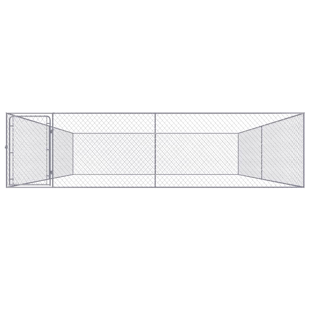 Outdoor-Hundezwinger Verzinkter Stahl