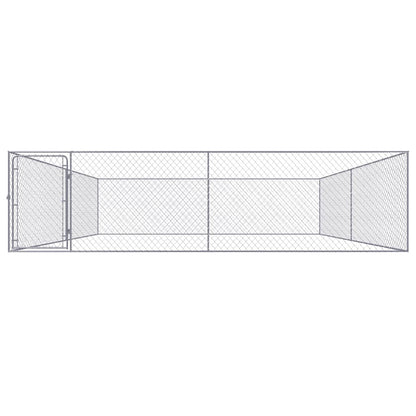 Outdoor-Hundezwinger Verzinkter Stahl