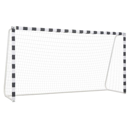 Fußballtor Metall Schwarz Und Weiß
