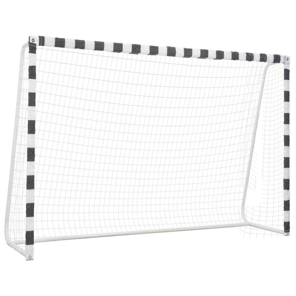 Fußballtor Metall Schwarz Und Weiß