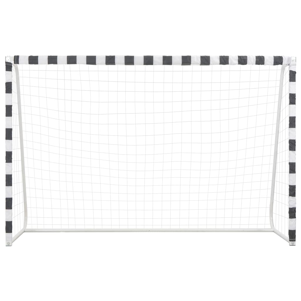 Fußballtor Metall Schwarz Und Weiß