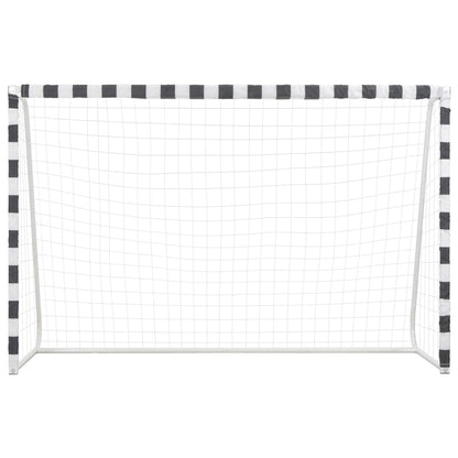 Fußballtor Metall Schwarz Und Weiß