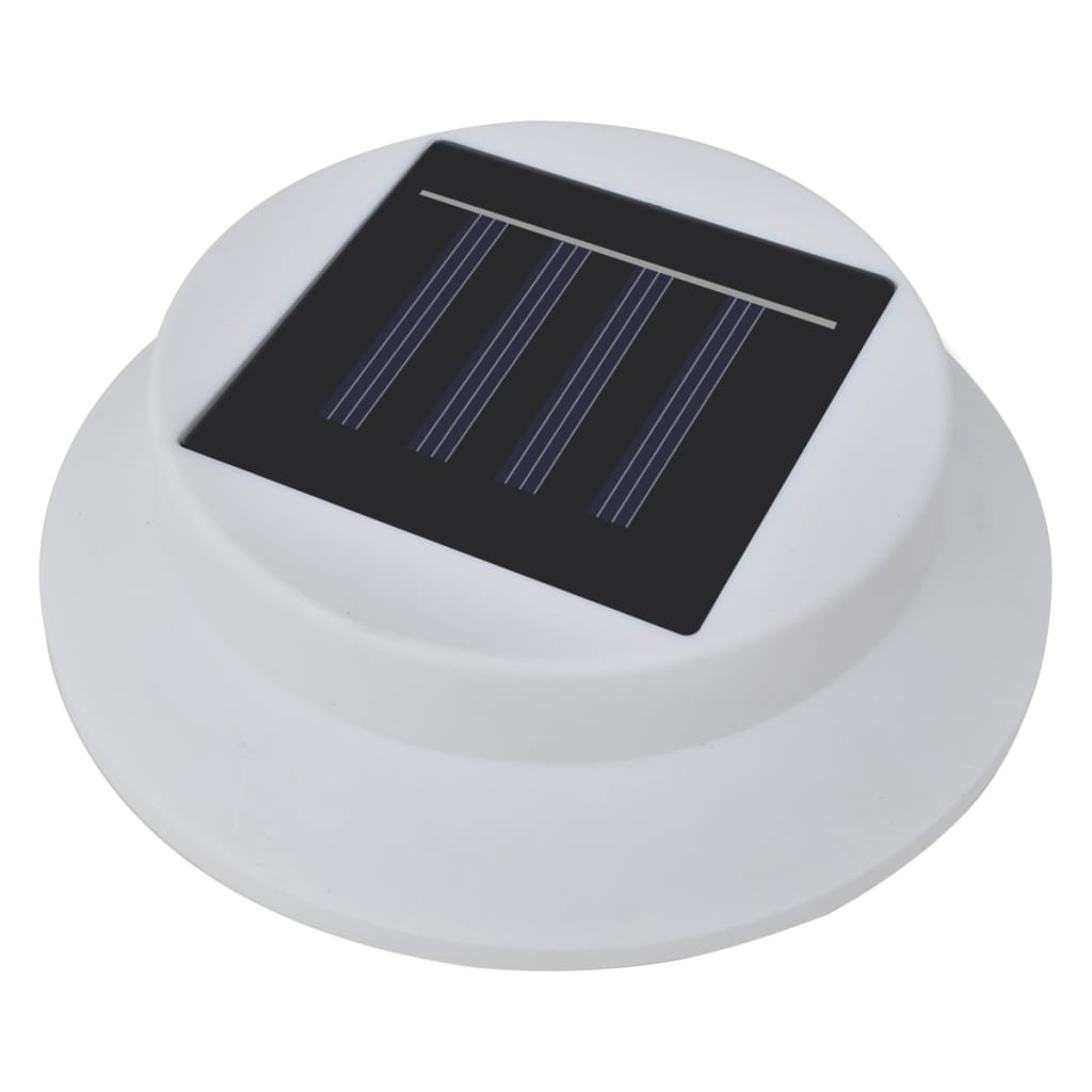 Solar-Außenleuchten Für Zaun 12 Stk. Led