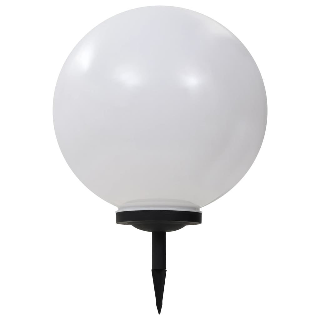 Außen-Solarlampen 2 Stk. Led Kugel Rgb