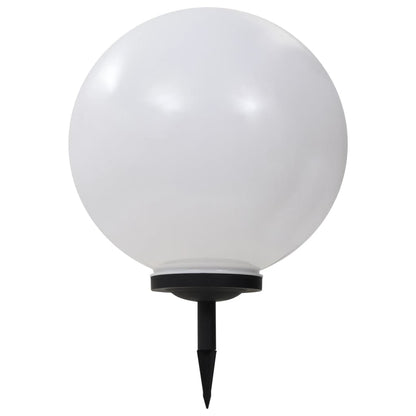 Außen-Solarlampen 2 Stk. Led Kugel Rgb