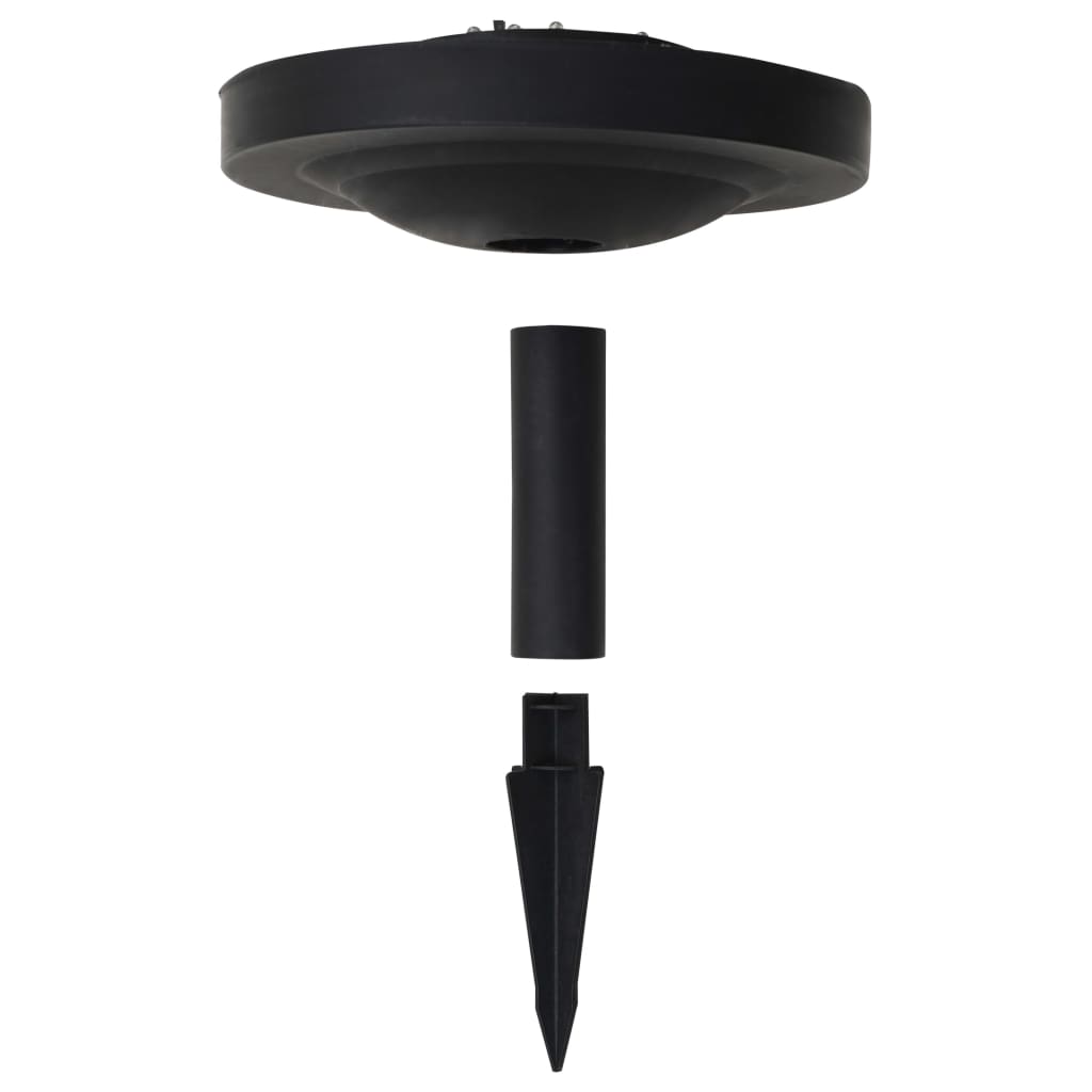 Außen-Solarlampen 2 Stk. Led Kugel Rgb