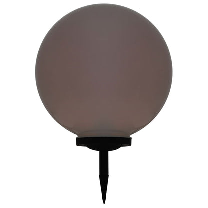 Außen-Solarlampen 2 Stk. Led Kugel Rgb
