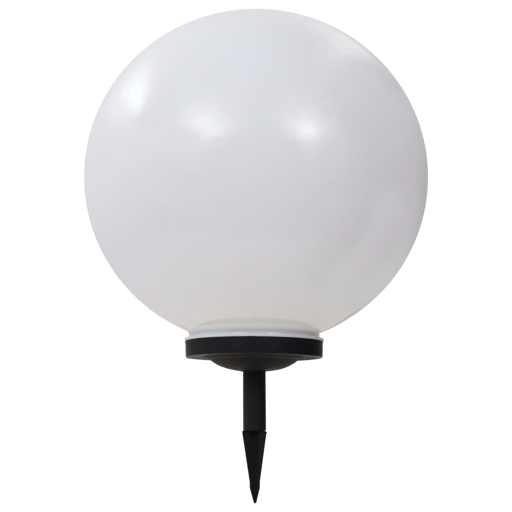 Außen-Solarlampen 2 Stk. Led Kugel Rgb