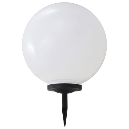 Außen-Solarlampen 2 Stk. Led Kugel Rgb