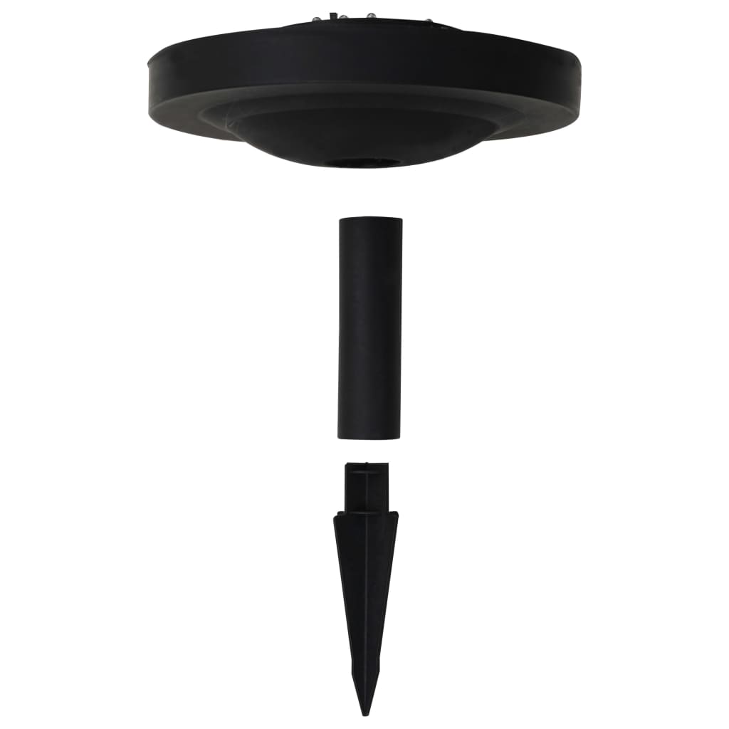 Außen-Solarlampen 2 Stk. Led Kugel Rgb