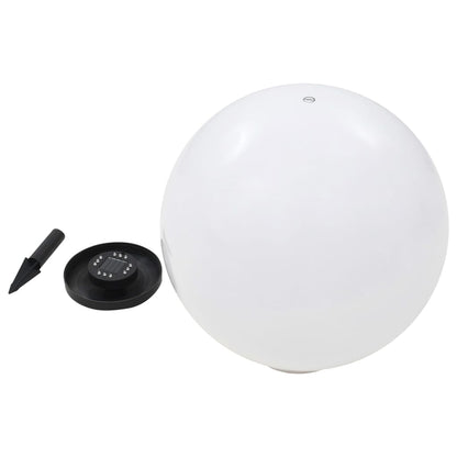 Außen-Solarlampen 2 Stk. Led Kugel Rgb