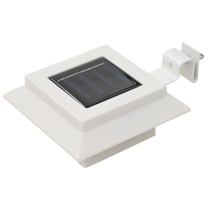 Solar-Außenleuchten 12 Stk. Led Rechteckig 12 Cm