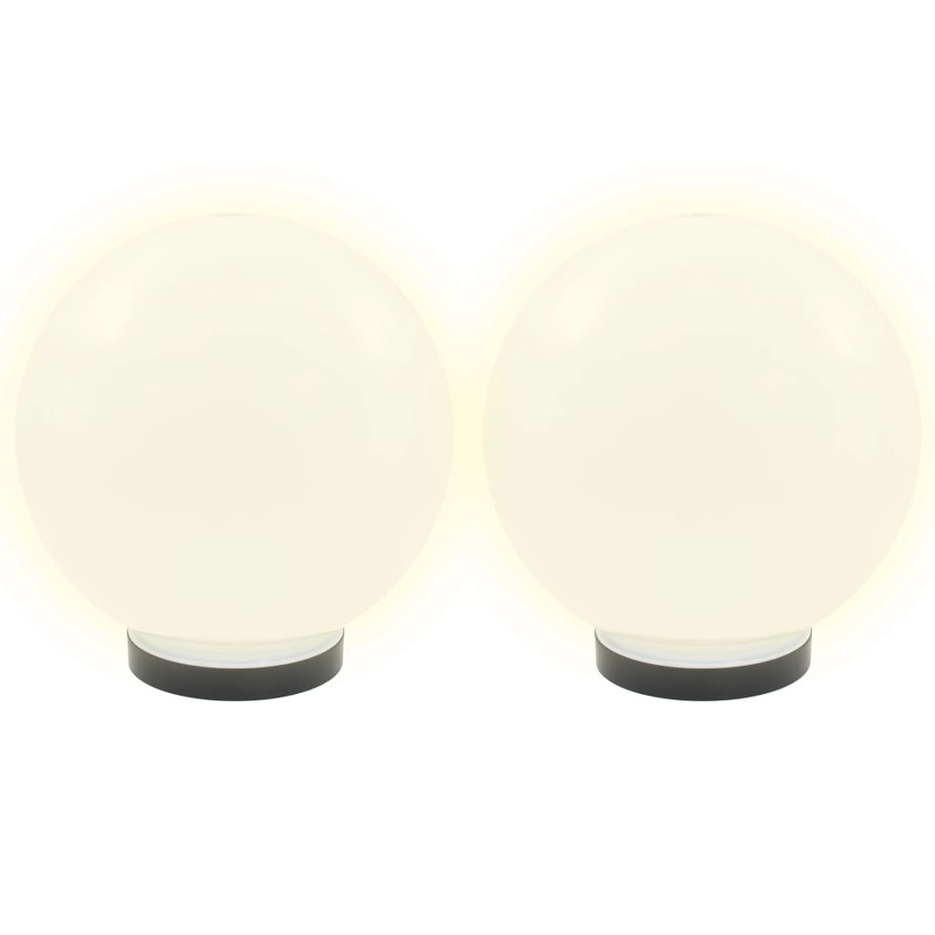 Led-Gartenleuchten 4 Stk. Kugelförmig Pmma