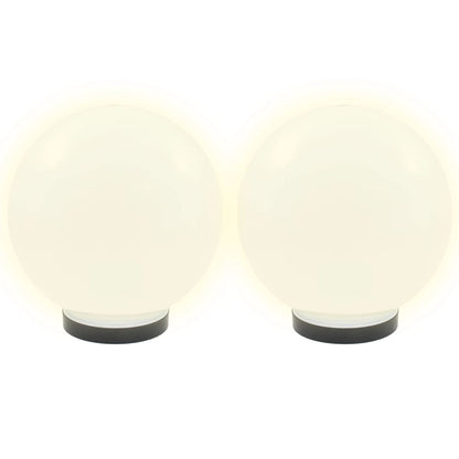 Led-Gartenleuchten 4 Stk. Kugelförmig Pmma