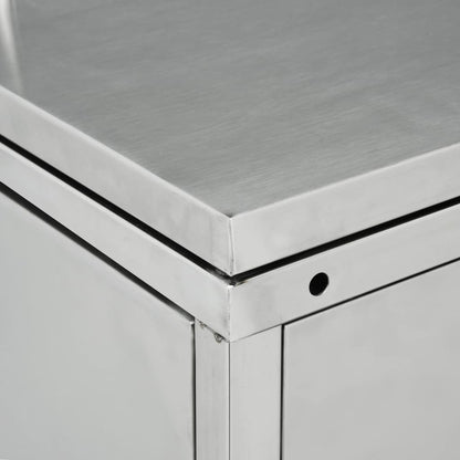 Mülltonnenbox Für 240 L Edelstahl