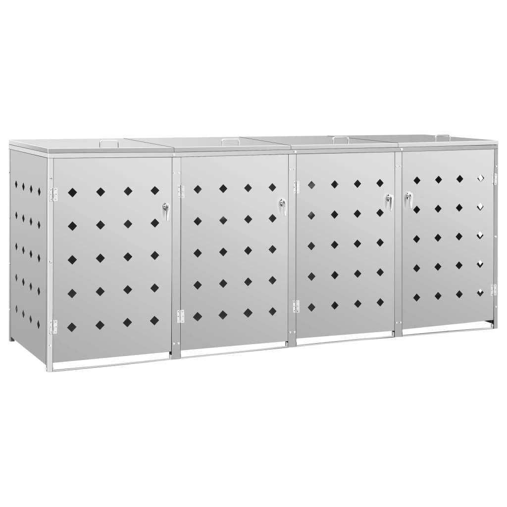Mülltonnenbox Für 240 L Edelstahl