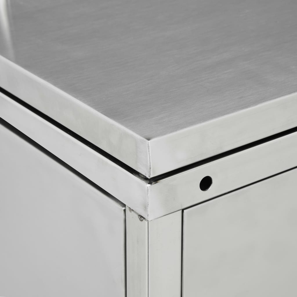 Mülltonnenbox Für 240 L Edelstahl