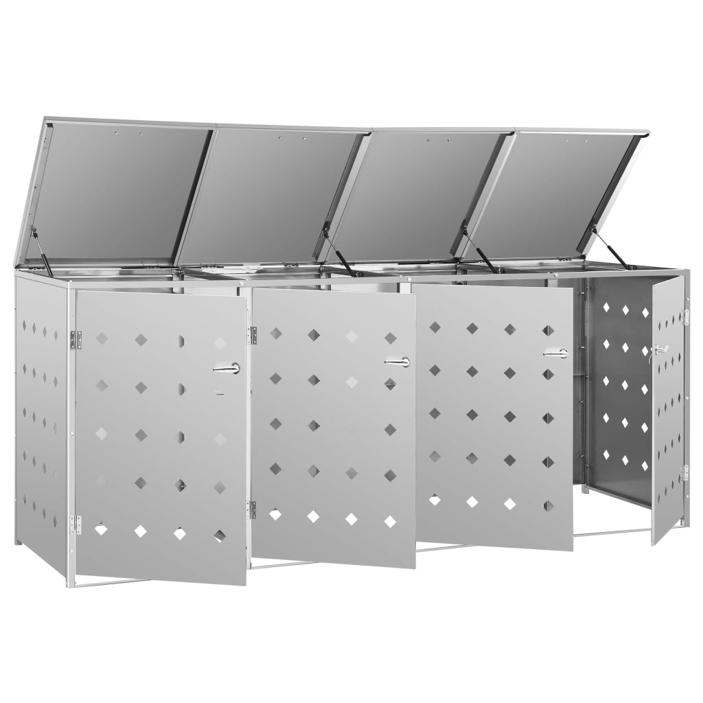 Mülltonnenbox Für 240 L Edelstahl