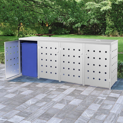 Mülltonnenbox Für 240 L Edelstahl