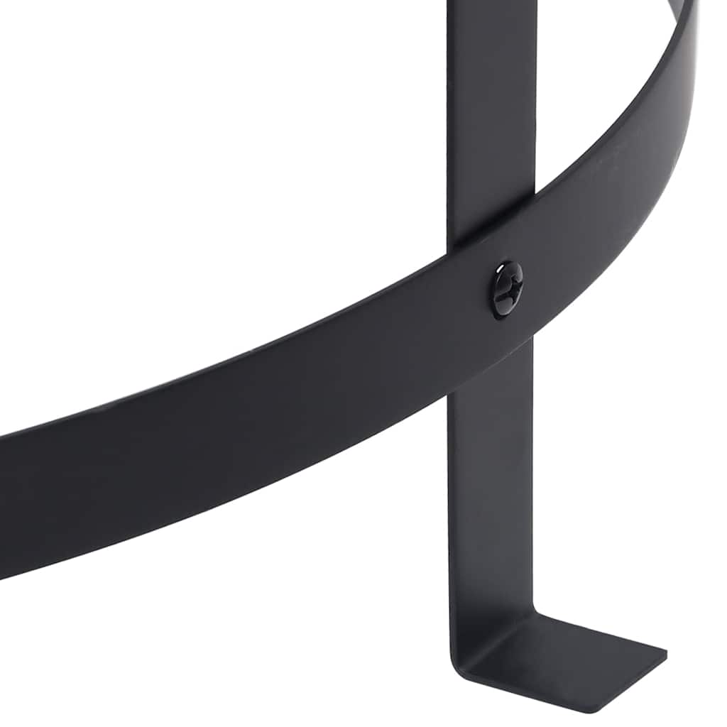 Garten-Feuerschale Mit Grill Edelstahl 76 Cm
