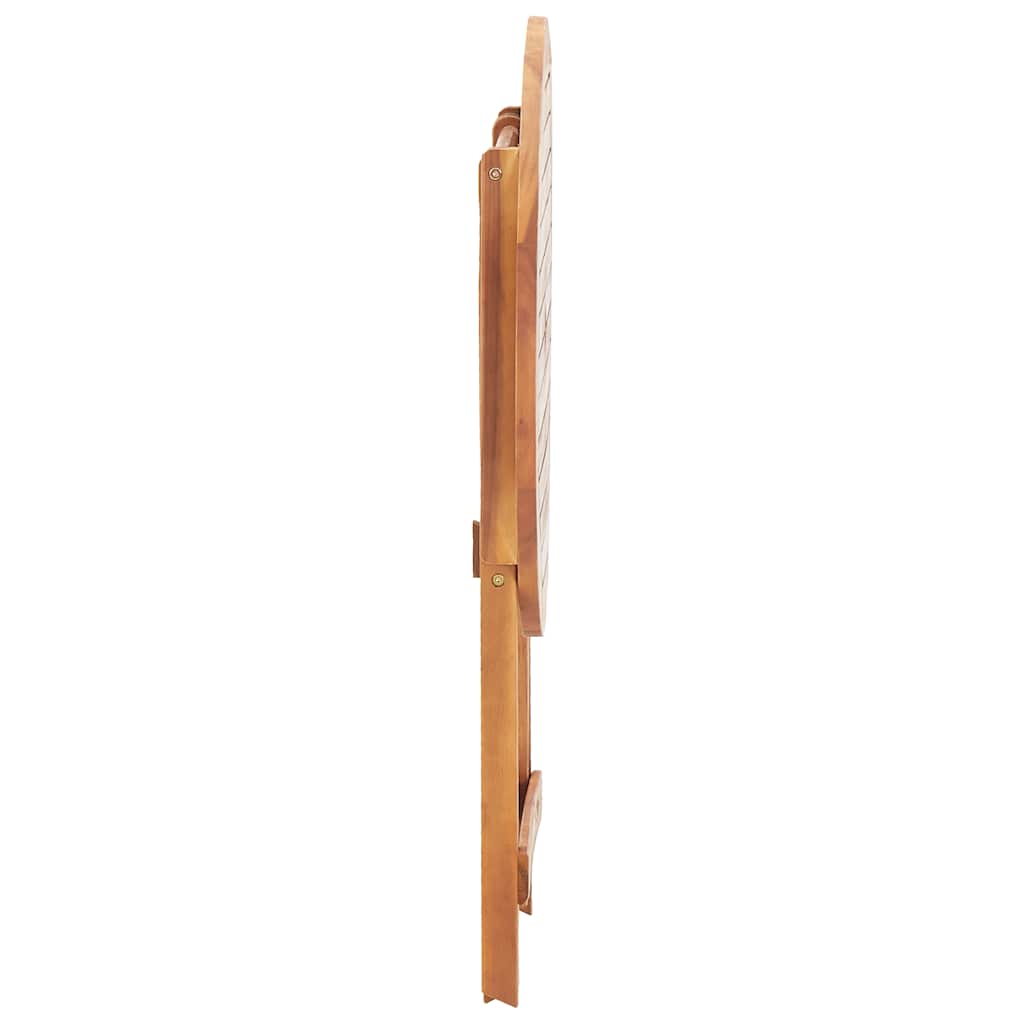 Gartentisch Klappbar 60X75 Cm Massivholz Akazie