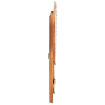 Gartentisch Klappbar 60X75 Cm Massivholz Akazie