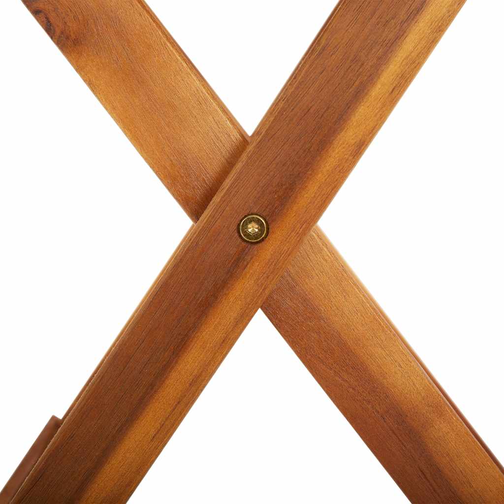 Gartentisch Klappbar 60X75 Cm Massivholz Akazie