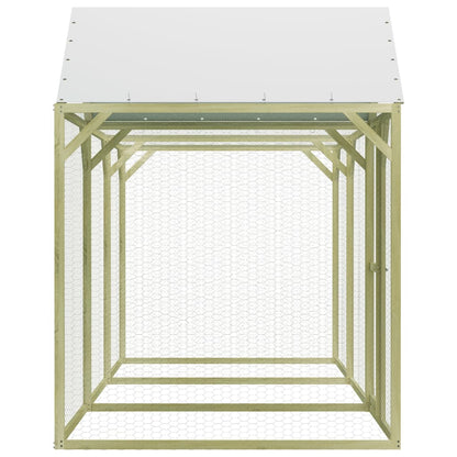 Hühnerkäfig 4,5X1,5X2 M Imprägniertes Kiefernholz