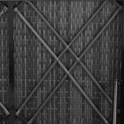 Sonnenliege Mit Auflage Poly Rattan