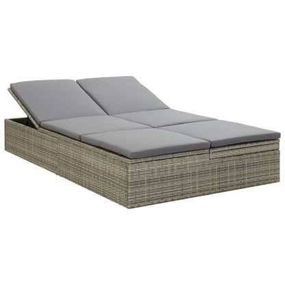 Sonnenliege Mit Auflage Poly Rattan