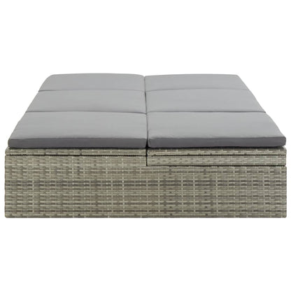 Sonnenliege Mit Auflage Poly Rattan