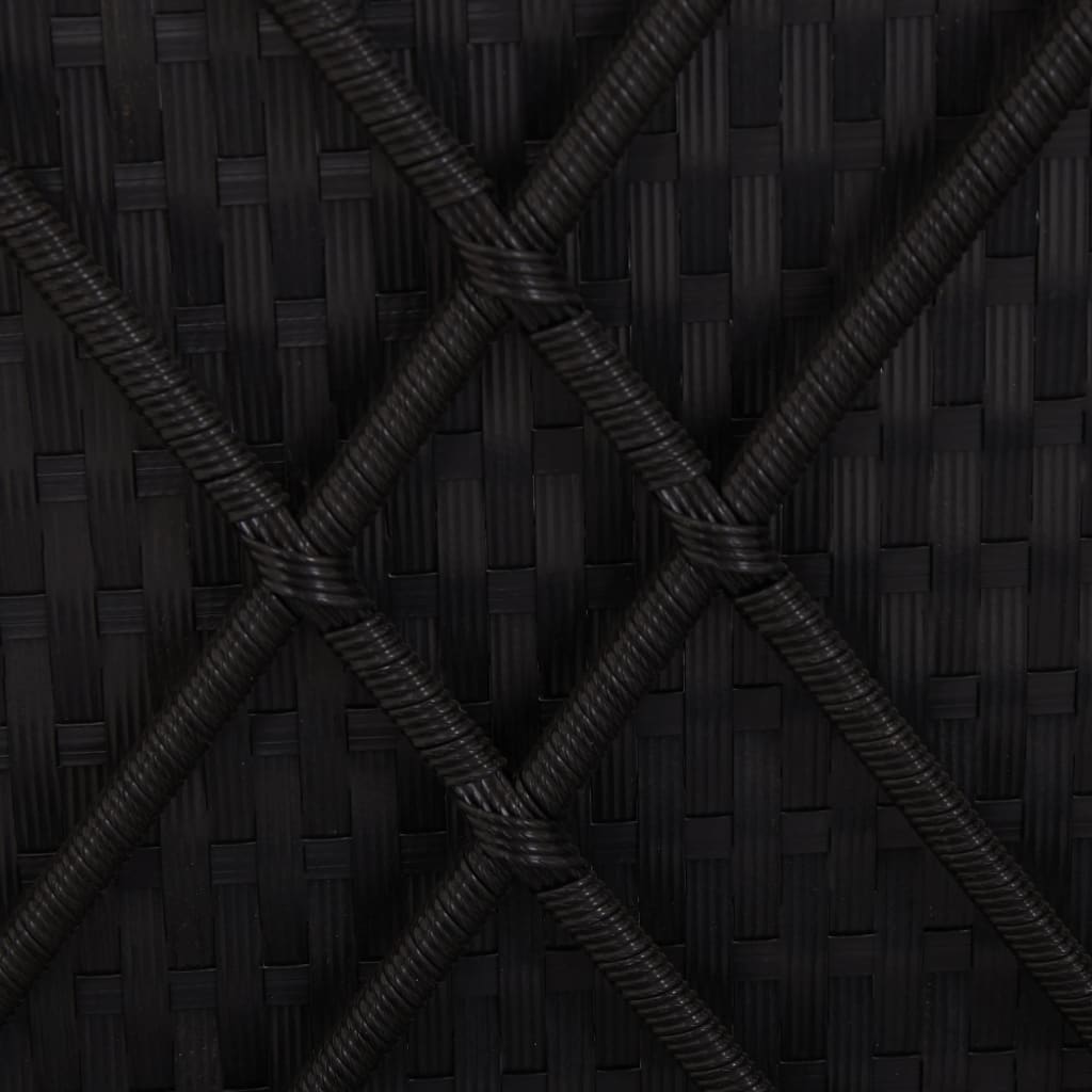 Sonnenliege Mit Sonnenschutz Und Auflage Poly Rattan