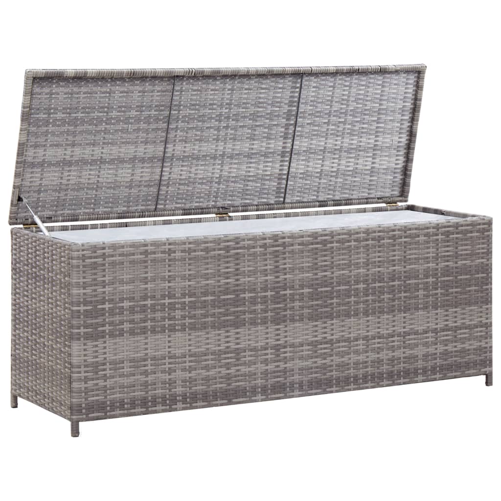 Garten-Auflagenbox 120X50X60 Cm Poly Rattan