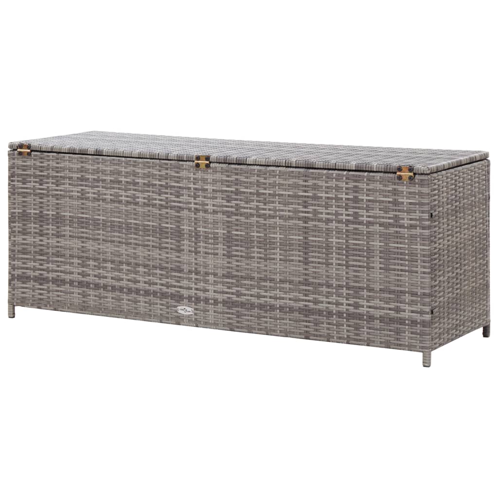 Garten-Auflagenbox 120X50X60 Cm Poly Rattan