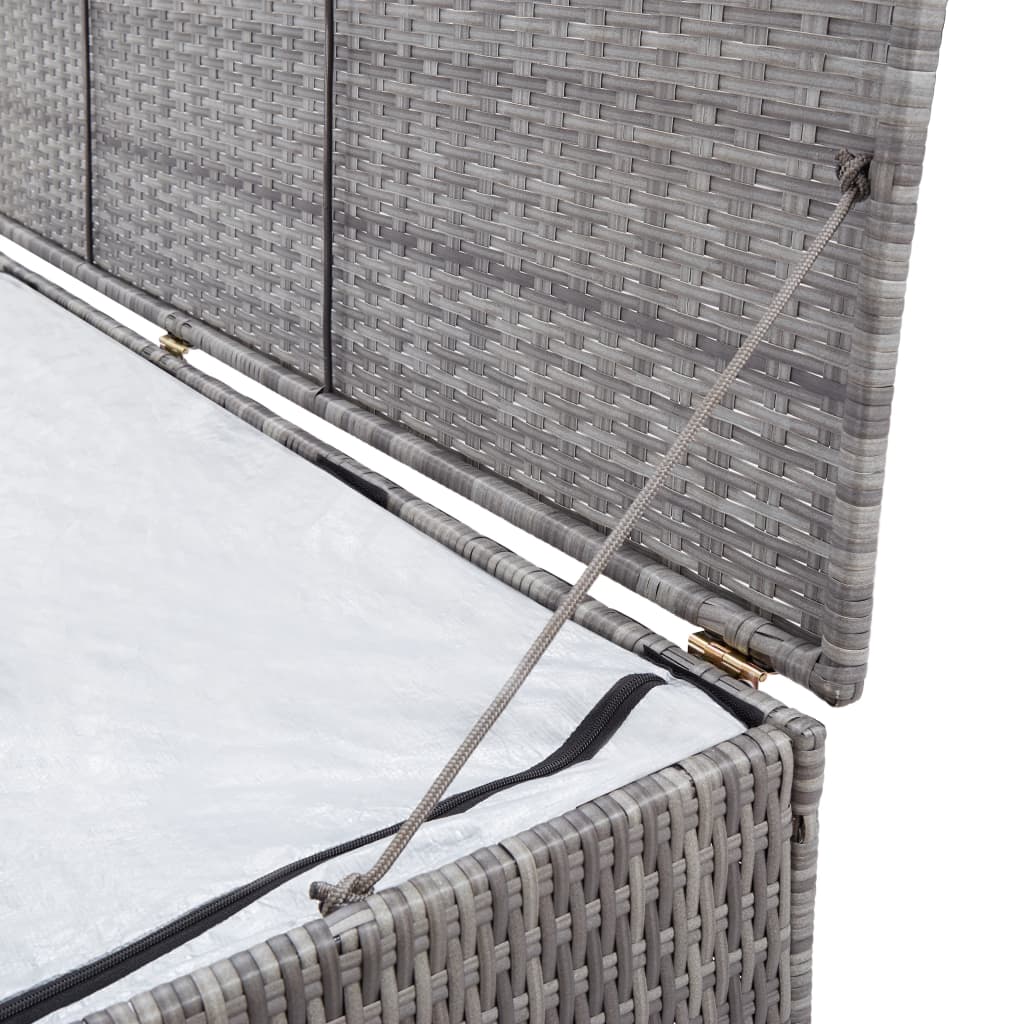 Garten-Auflagenbox 120X50X60 Cm Poly Rattan