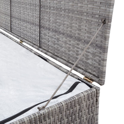 Garten-Auflagenbox 120X50X60 Cm Poly Rattan