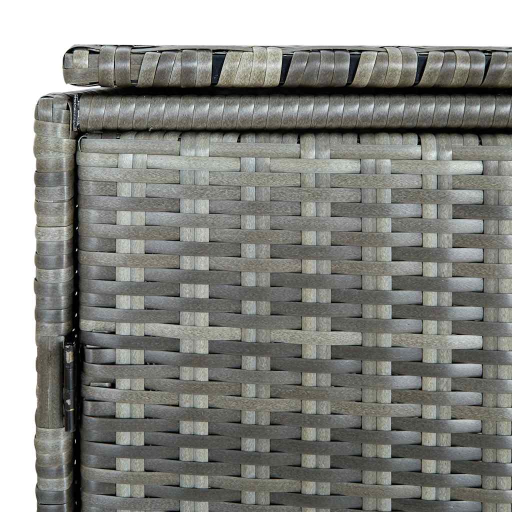 Mülltonnenbox Für 2 Tonnen Poly Rattan 148×77×111 Cm