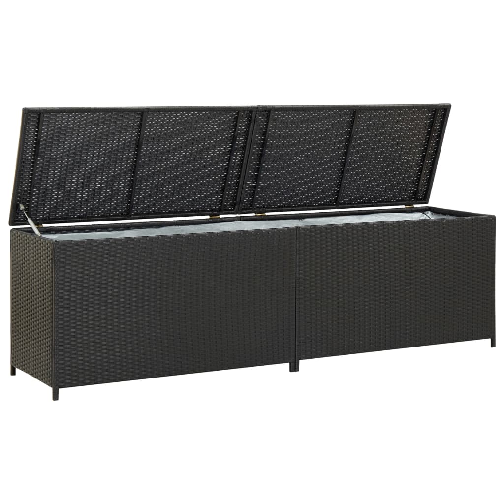 Gartenbox Poly Rattan 200X50X60 Cm