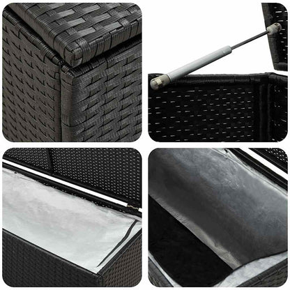 Gartenbox Poly Rattan 200X50X60 Cm