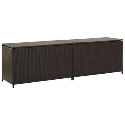 Gartenbox Poly Rattan 200X50X60 Cm