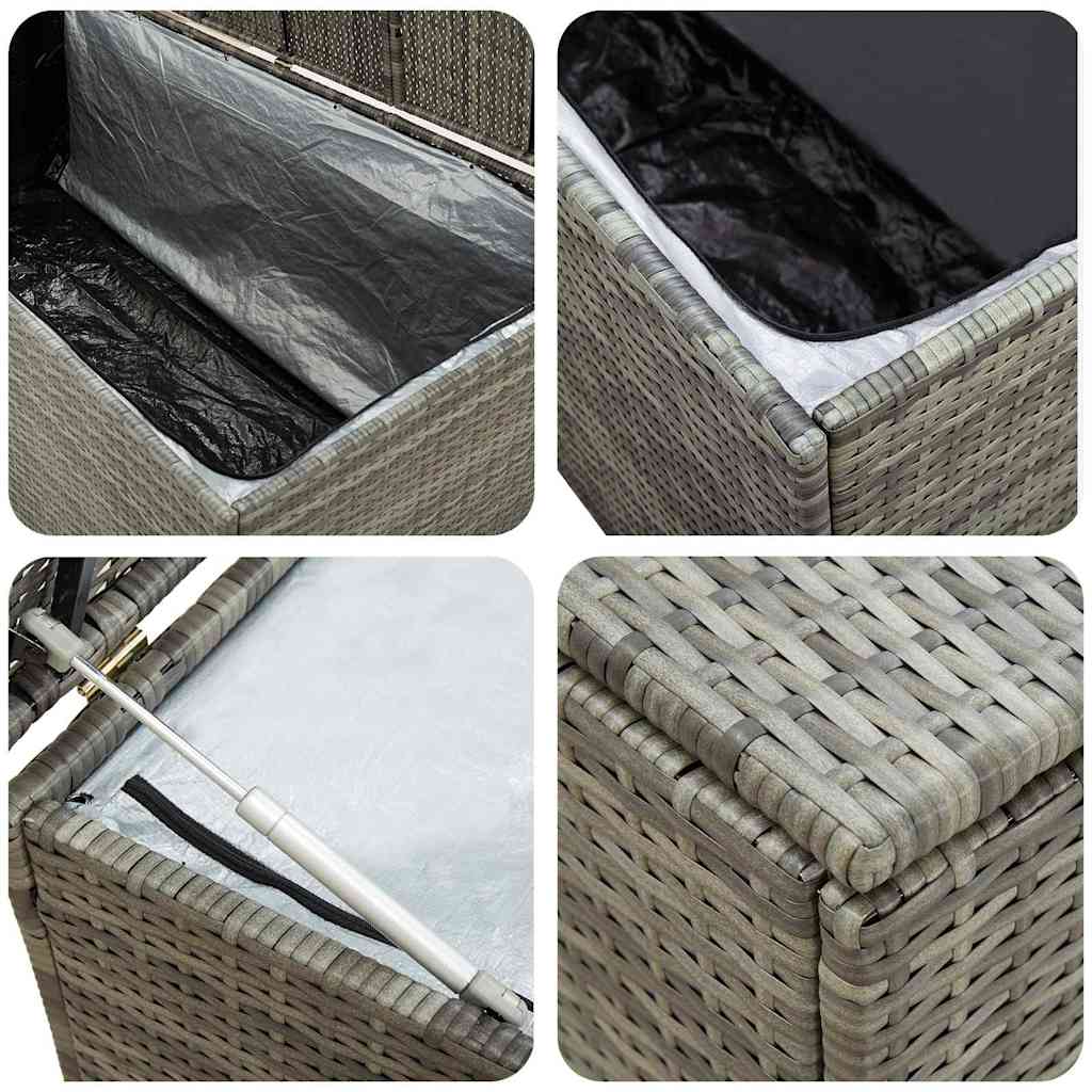 Gartenbox Poly Rattan 200X50X60 Cm