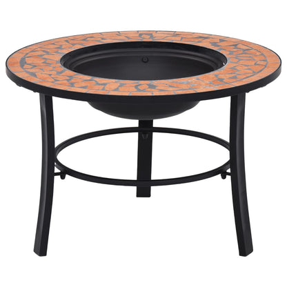 Feuerstelle Mosaik Keramik 68 Cm
